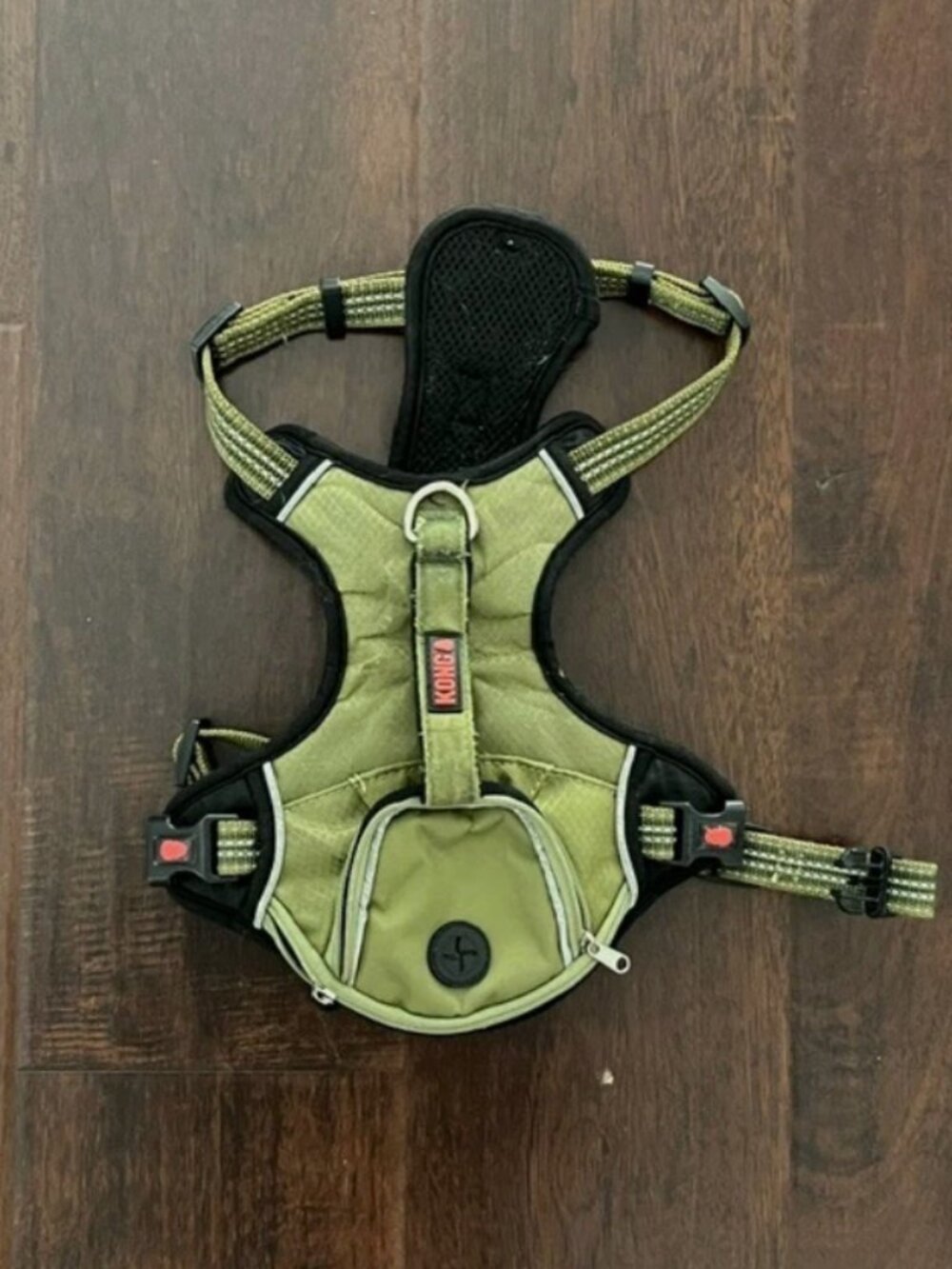 KONG Durable Green Dog Harness - Medium